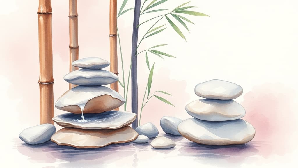 Illustration for article: 8 secrets pour arrêter de ruminer avant de dormir et retrouver un sommeil paisible