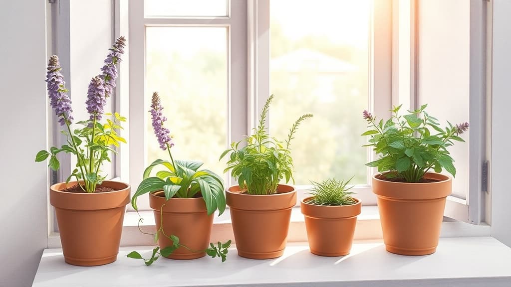 Illustration for article: Les Plantes Adaptogènes : Votre Allié Naturel Contre le Stress du Quotidien