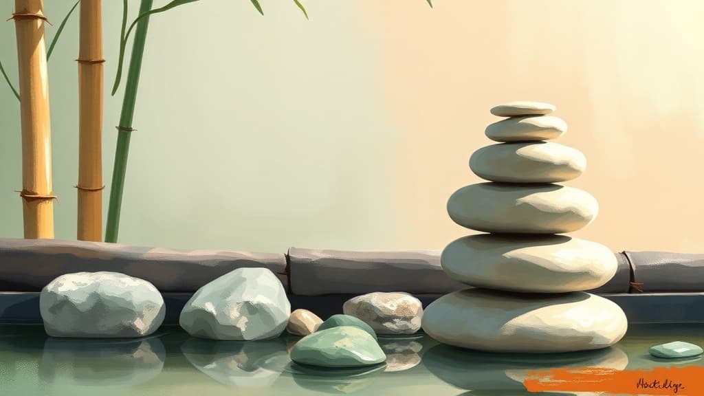 Illustration pour l'article : Quand le silence devient votre superpouvoir contre le stress au travail